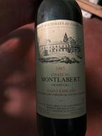 Chateau Montlabert Grand Cru Saint-Émilion 1985, Verzamelen, Wijnen, Ophalen, Frankrijk, Zo goed als nieuw, Rode wijn