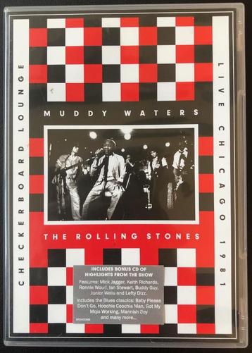 MUDDY WATERS & ROLLING STONES - Checkerboard Lounge (CD/DVD), Enlèvement ou Envoi, 1980 à nos jours, Comme neuf, Blues