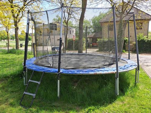 Trampoline Berg 450cm, Kinderen en Baby's, Speelgoed | Buiten | Trampolines, Gebruikt, Ophalen