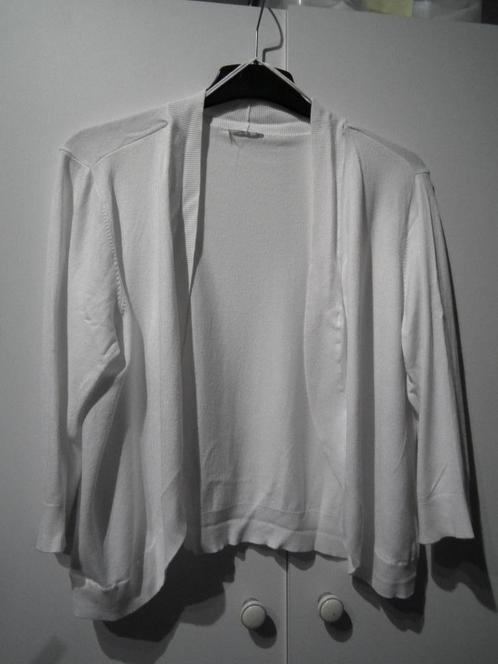 Open vest voor dames. Maat XL (C&A) Kleur wit, Kleding | Dames, Truien en Vesten, Zo goed als nieuw, Maat 46/48 (XL) of groter