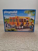 Playmobil schoolbus, Kinderen en Baby's, Ophalen of Verzenden, Zo goed als nieuw, Complete set