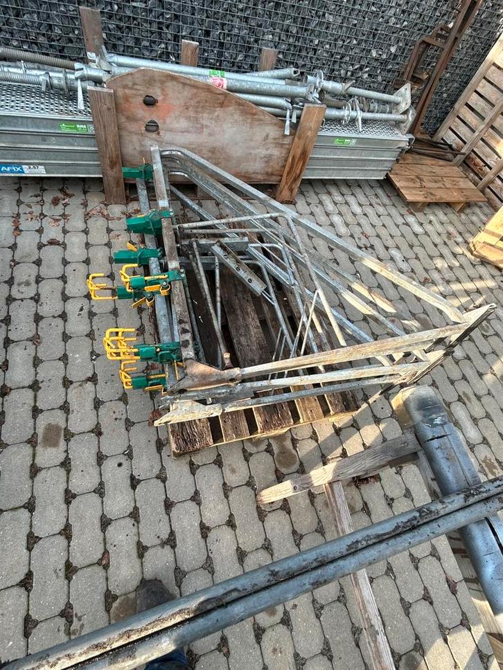 Macc gevel stelling, Doe-het-zelf en Bouw, Steigers, Gebruikt, Overige typen, Ophalen