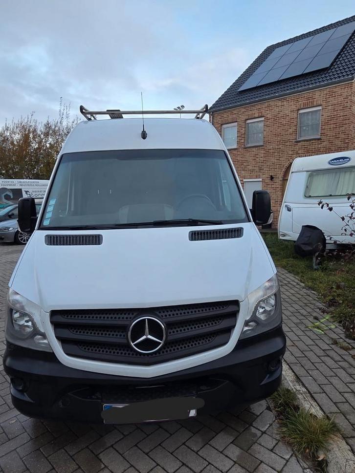 Mercedes sprinter L3H2 met Keuring exc btw  automaat 18500€, Auto's, Bestelwagens en Lichte vracht, Particulier, ABS, Achteruitrijcamera
