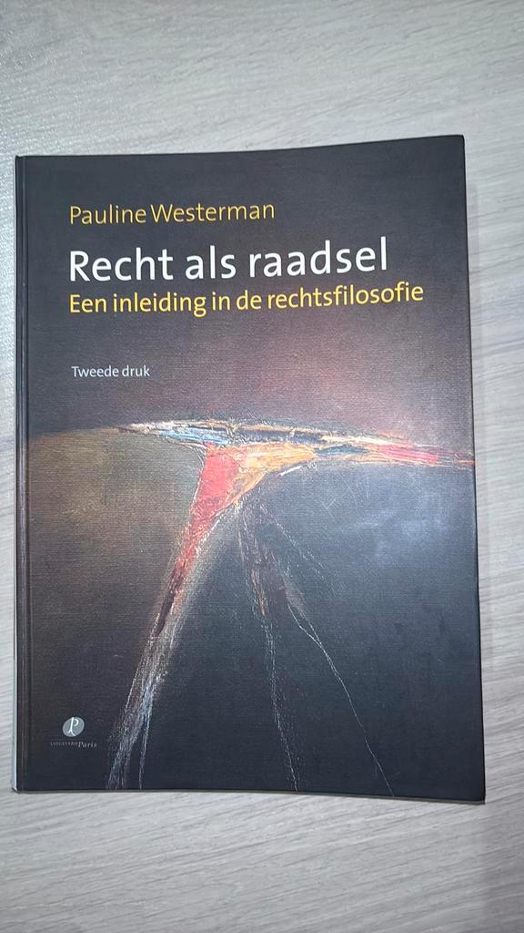 Pauline Westerman - Recht als raadsel, Livres, Science, Enlèvement ou Envoi