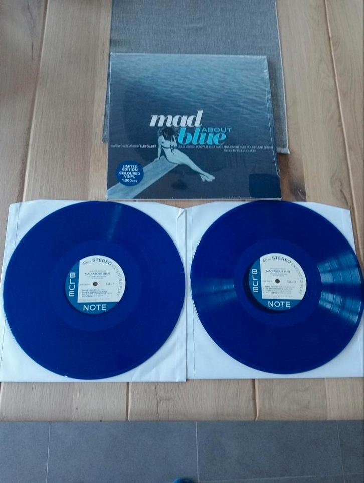 Mad About Blue 2-lp Blue Note Sidetracks only 1000 numbered, Cd's en Dvd's, Vinyl | Jazz en Blues, Zo goed als nieuw, Jazz, 1960 tot 1980