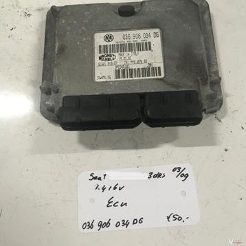 Seat Ibiza 1.4 16v  3drs 2003 ECU 036 906 034 DG beschikbaar voor biedingen