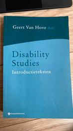 Disability Studies, introductieteksten, Ophalen of Verzenden, Zo goed als nieuw, Hoger Onderwijs, Gompel&svacina