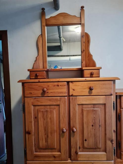 Houten meubels kinderslaapkamer, Huis en Inrichting, Slaapkamer | Complete slaapkamers, Gebruikt, Ophalen