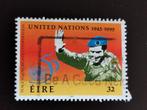 Ierland 1995 - 50 jaar Verengide Naties (VN) - UNO soldaat, Ierland, Ophalen of Verzenden, Gestempeld