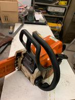 Stihl kettingzaag, Ophalen, Gebruikt