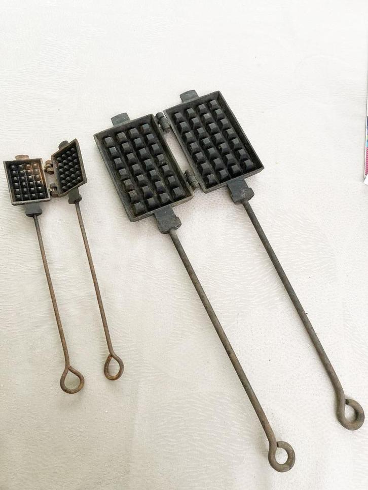 Gaufriers en fonte, Elektronische apparatuur, Wafelijzers, Gebruikt, Ophalen