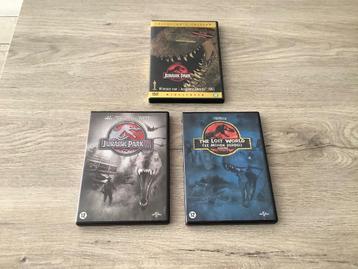 Jurrasic Park verschillende DVD'S beschikbaar voor biedingen