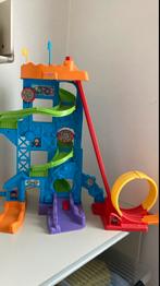 Autobaan Little People (fisher-price), Kinderen en Baby's, Racebaan, Zo goed als nieuw, Handmatig, Ophalen