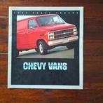 1984 CHEVY TRUCKS    CHEVY VANS, Boeken, Auto's | Folders en Tijdschriften, Ophalen of Verzenden, Nieuw, Chevrolet