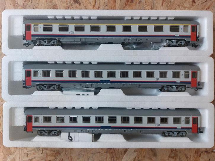 Ensemble de chariots Roco 1x rc 45706 + 2x rc 45708, Hobby & Loisirs créatifs, Trains miniatures | HO, Roco, Enlèvement ou Envoi