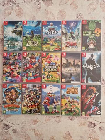 Verschillende Switch games te koop.