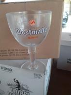 6 verres trappistes Westmalle, Collections, Verres & Petits Verres, Comme neuf, Enlèvement ou Envoi