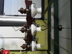 Lusters, Huis en Inrichting, Lampen | Kroonluchters, Ophalen of Verzenden, Zo goed als nieuw, Glas