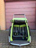 Croozer kid for 2 fietskar, Fietsen en Brommers, Ophalen, Zo goed als nieuw, Croozer, Opvouwbaar