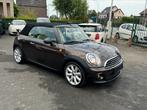 Mini One cabrio 1.6 benzine, Auto's, Voorwielaandrijving, Beige, 4 cilinders, Leder