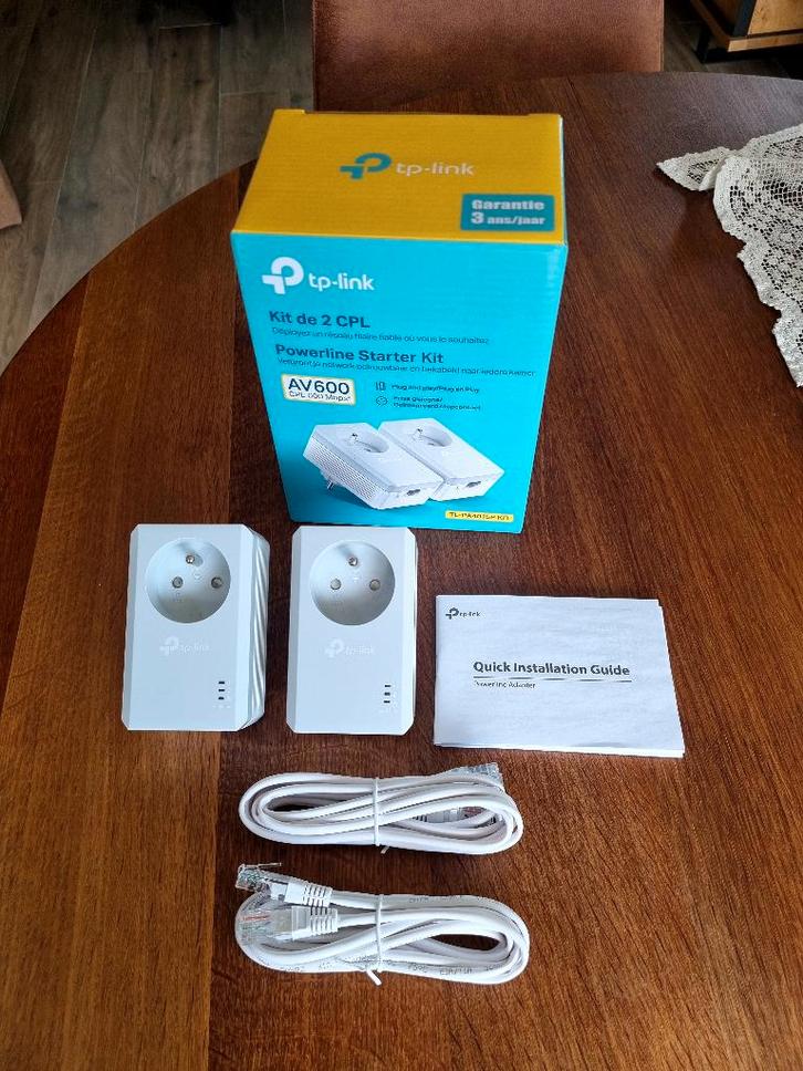 TP-Link powerline kit, Computers en Software, Powerlines, Zo goed als nieuw, Ophalen