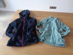 Set 2 fleece vesten - meisjes (maat 134/140), Ophalen, Gebruikt, Overige maten