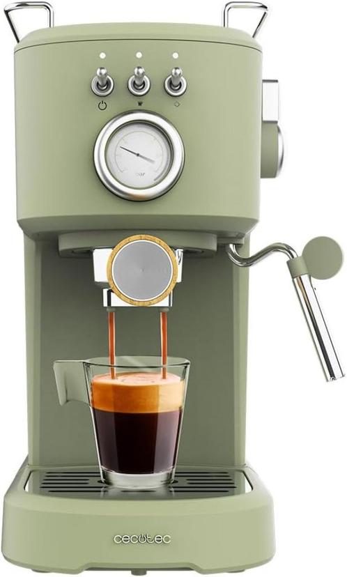 Cafetière expresso compacte Cecotec à - 50% - Neuf, Elektronische apparatuur, Koffiezetapparaten, Nieuw, Koffiemachine, Afneembaar waterreservoir