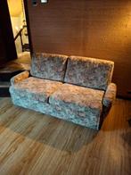 Slaapbank 130 x 210 cm, Ophalen, Beige, Tweepersoons, 190 cm of minder
