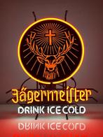 Lampe au néon en verre Jägermeister/publicité, Enlèvement ou Envoi, Neuf, Table lumineuse ou lampe (néon)