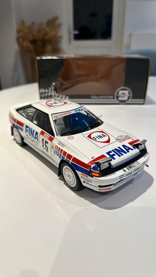 TOYOTA CELICA tour de corse M DUEZ 1/18 Triple 9, Hobby & Loisirs créatifs, Voitures miniatures | 1:18, Neuf, Voiture, Autres marques