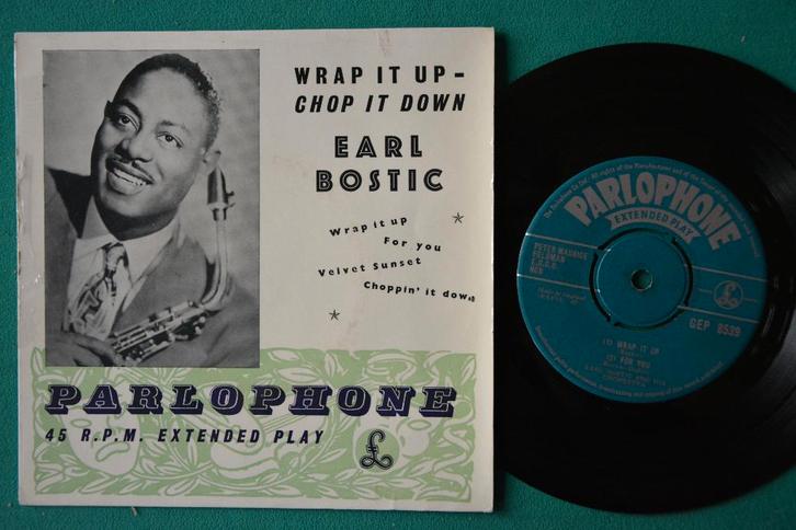 Earl Bostic et son orchestre — Wrap It Up - C (1956), CD & DVD, Vinyles Singles, Utilisé, EP, Jazz et Blues, 7 pouces, Enlèvement ou Envoi
