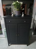 belle armoire de rangement noire spacieuse, parfait état. of, Maison & Meubles, Enlèvement, Comme neuf