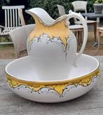 Prachtig lampetstel fabric Saint-Ghislain faience Belgium., Antiek en Kunst, Ophalen of Verzenden