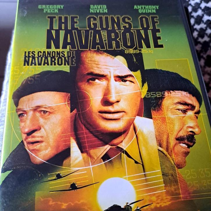 The guns of navarone 1961 dvd krasvrij 3eu, Cd's en Dvd's, Dvd's | Klassiekers, Zo goed als nieuw, Actie en Avontuur, 1960 tot 1980