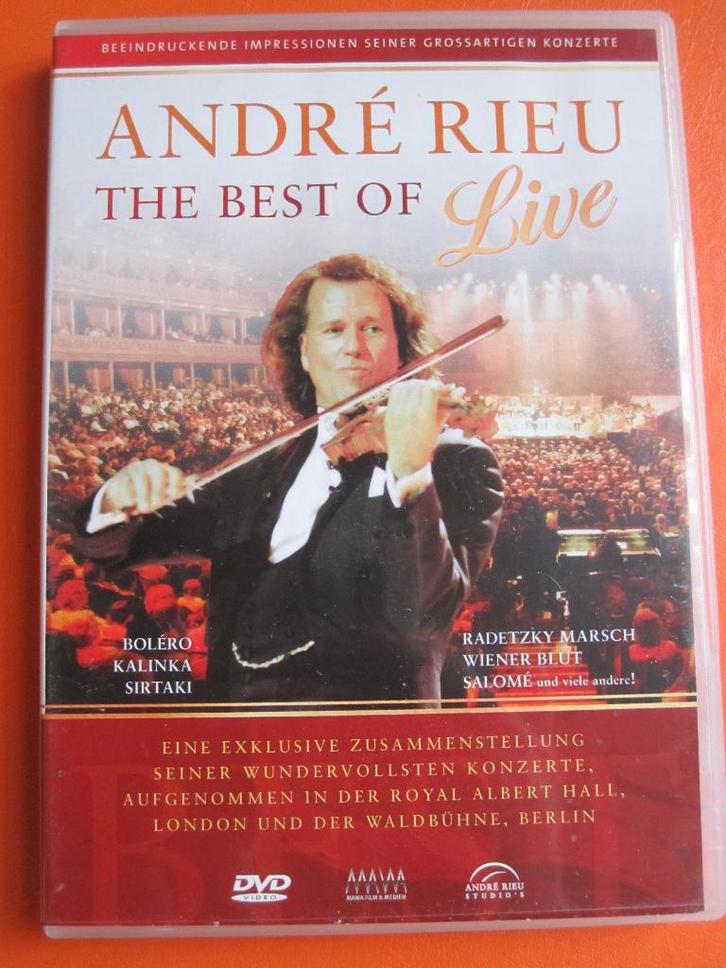 André Rieu - The Best of Live, Cd's en Dvd's, Dvd's | Muziek en Concerten, Zo goed als nieuw, Muziek en Concerten, Alle leeftijden