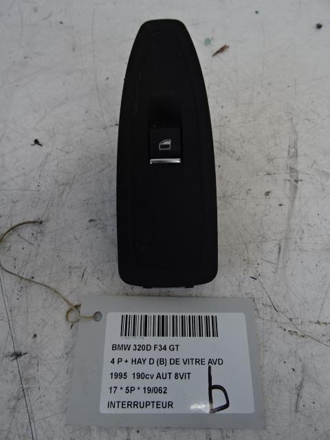 COMMUTATEUR BMW 3 serie Gran Turismo (F34) (9208107-02), Autos : Pièces & Accessoires, Tableau de bord & Interrupteurs, BMW, Utilisé