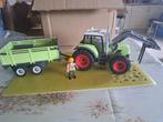 Playmobil grote tractor met aanhanger (2) 5121, Ophalen of Verzenden, Zo goed als nieuw