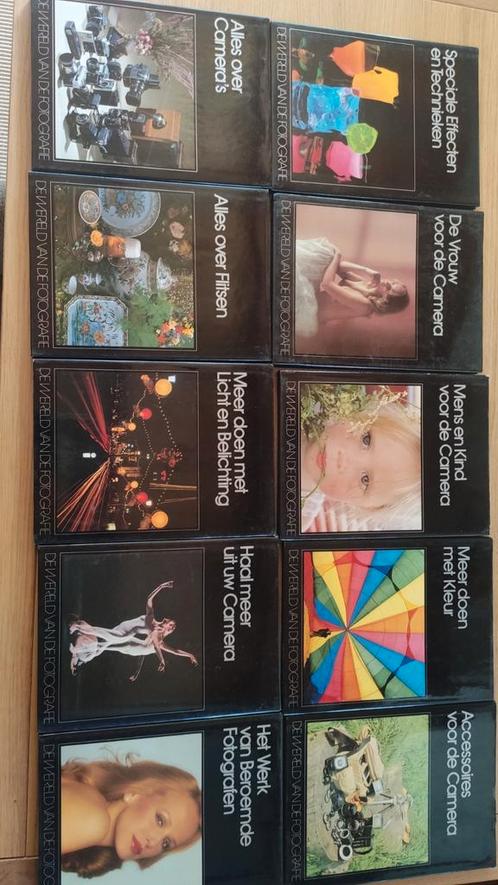 De wereld van de fotografie. 10 boeken, met foto zeemeermin., Boeken, Hobby en Vrije tijd, Gelezen, Ophalen of Verzenden