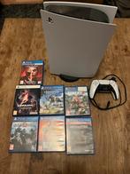 Playstation ps5 disc 825gb, dualsense controller + 7games, Consoles de jeu & Jeux vidéo, Enlèvement, Comme neuf, Playstation 5