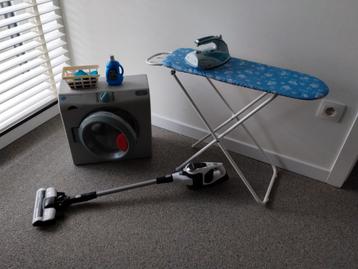 Wasmachine, strijkplank + steelstofzuiger, Enlèvement, Comme neuf
