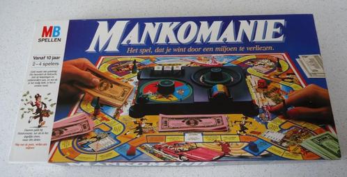Het Vintage spel "Mankomanie" van MB in goede staat !, Hobby & Loisirs créatifs, Jeux de société | Jeux de plateau, Utilisé, 1 ou 2 joueurs