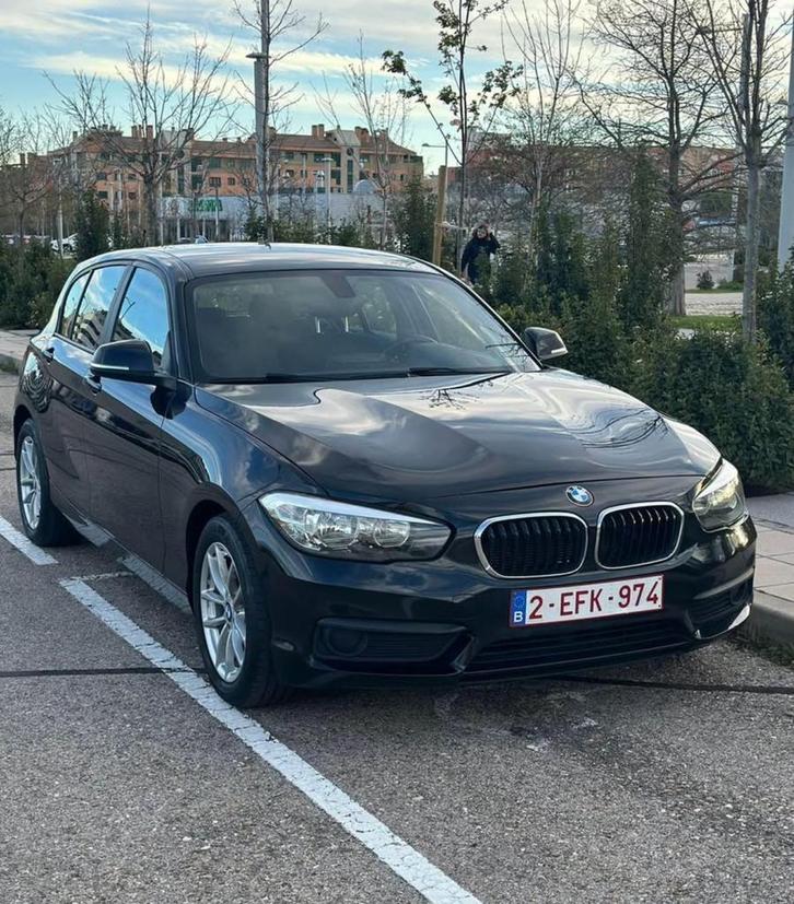 BMW 116D 2016, Autos, BMW, Particulier, Série 1, Diesel, Euro 6, Hatchback, Boîte manuelle, Noir, Noir, Tissu, Enlèvement