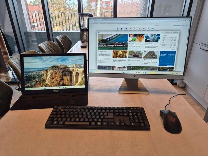 Asus computer 2023 + GRATIS Asus 2de scherm, Computers en Software, Desktop Pc's, Zo goed als nieuw, 3 tot 4 Ghz, SSD, 8 GB, Gaming