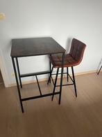 Bartafel met stoel, Ophalen, Zo goed als nieuw