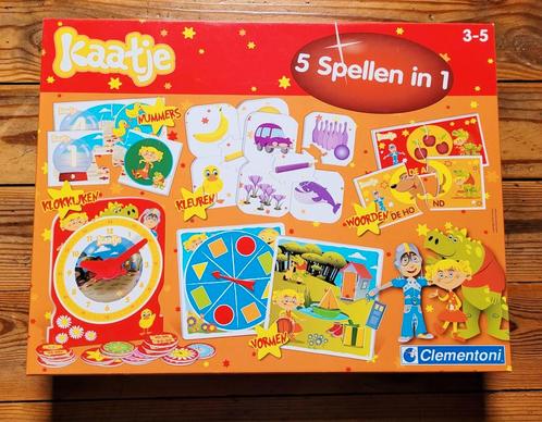 Clementoni 5-in-1 Spellendoos Kaatje, Kinderen en Baby's, Speelgoed | Educatief en Creatief, Zo goed als nieuw, Ontdekken, Ophalen