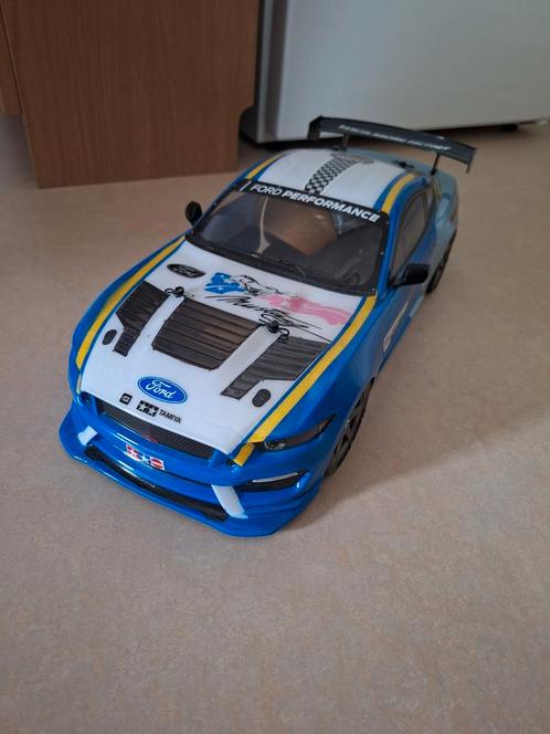 Splinternieuwe Tamiya TT02 Ford Mustang, Hobby en Vrije tijd, Modelbouw | Radiografisch | Auto's, Nieuw, Auto onroad, Elektro