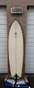 Handshaped Fish Surfboard 5’9 - La Cigale Surfboards, Watersport en Boten, Ophalen, Zo goed als nieuw, Fish