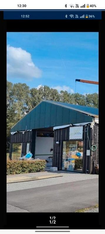 Gevelpanelen 6cm isolatie beschikbaar voor biedingen