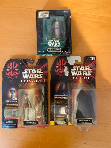 Lot de 3 figurines STAR WARS beschikbaar voor biedingen