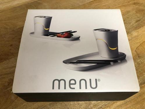Chocolade / Chocolate fondue set Menu, Huis en Inrichting, Keuken | Keukenbenodigdheden, Zo goed als nieuw, Ophalen of Verzenden